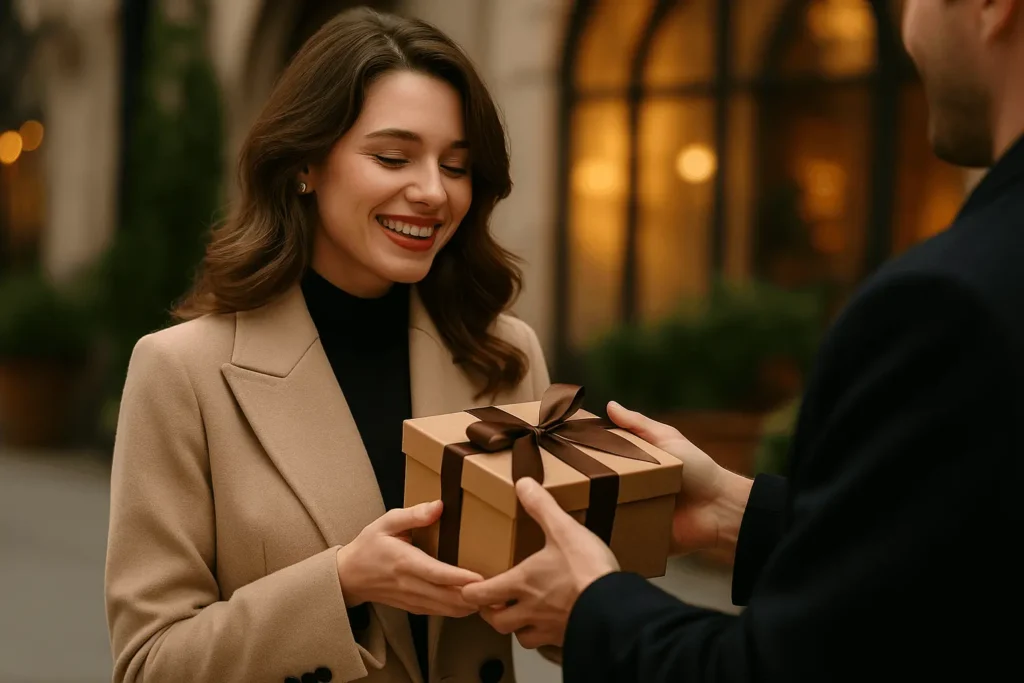 Sevgiliye hediye kahve