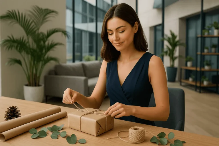 Çevre dostu hediye tasarımı