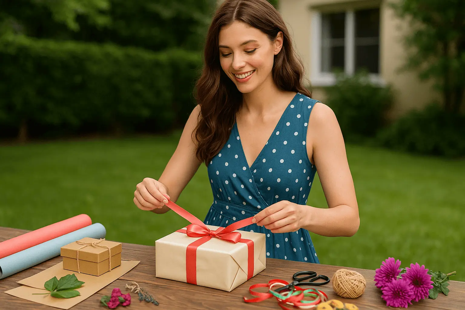 Doğum günü hediyesi hazırlama