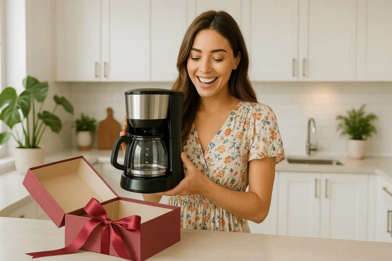 Kahve makinesi hediye
