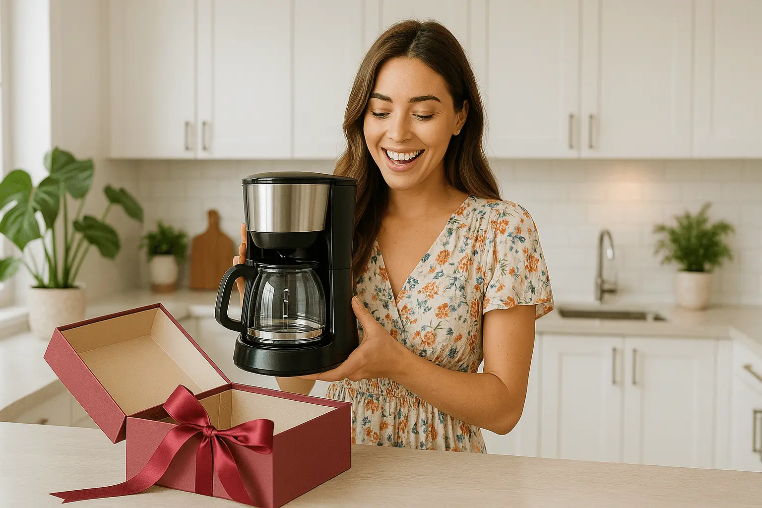 Kahve makinesi hediye